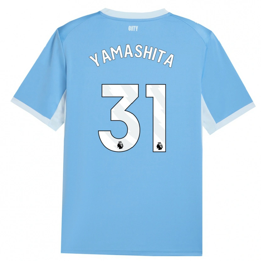 Danxen Bambino Maglia Ayaka Yamashita #31 Azzurro Chiaro Bianco Kit Gara Home 2026/27 Maglietta