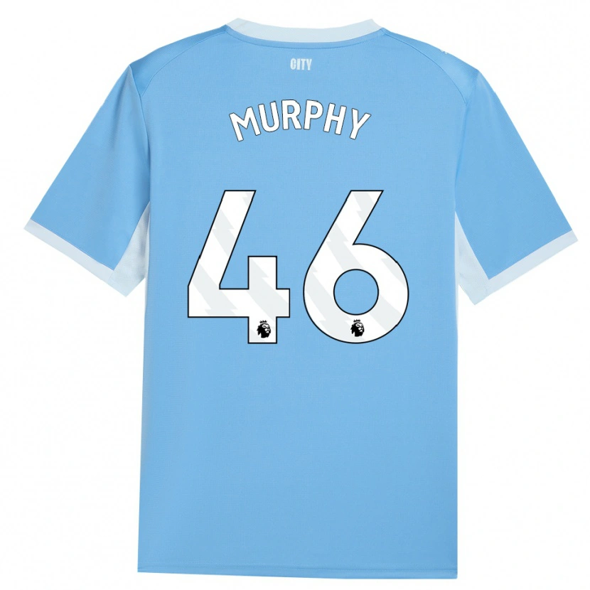 Danxen Bambino Maglia Lily Murphy #46 Azzurro Chiaro Bianco Kit Gara Home 2026/27 Maglietta