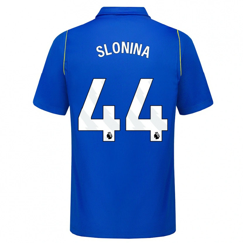 Danxen Bambino Maglia Gabriel Slonina #44 Blu Giallo Kit Gara Home 2026/27 Maglietta