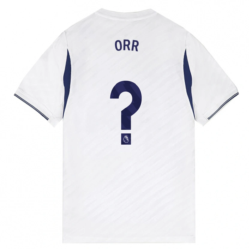 Danxen Bambino Maglia Dante Orr #0 Bianco Rosso Viola Kit Gara Home 2026/27 Maglietta