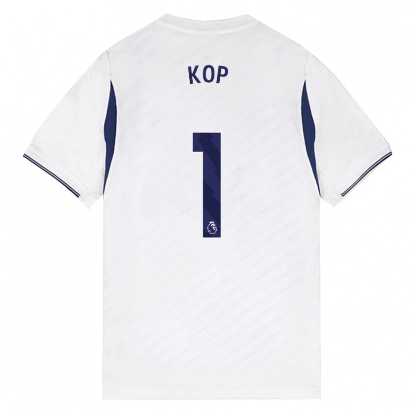 Danxen Bambino Maglia Lize Kop #1 Bianco Rosso Viola Kit Gara Home 2026/27 Maglietta