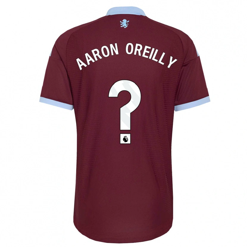 Danxen Bambino Maglia Aaron Oreilly #0 Blu Fiordaliso Borgogna Kit Gara Home 2026/27 Maglietta