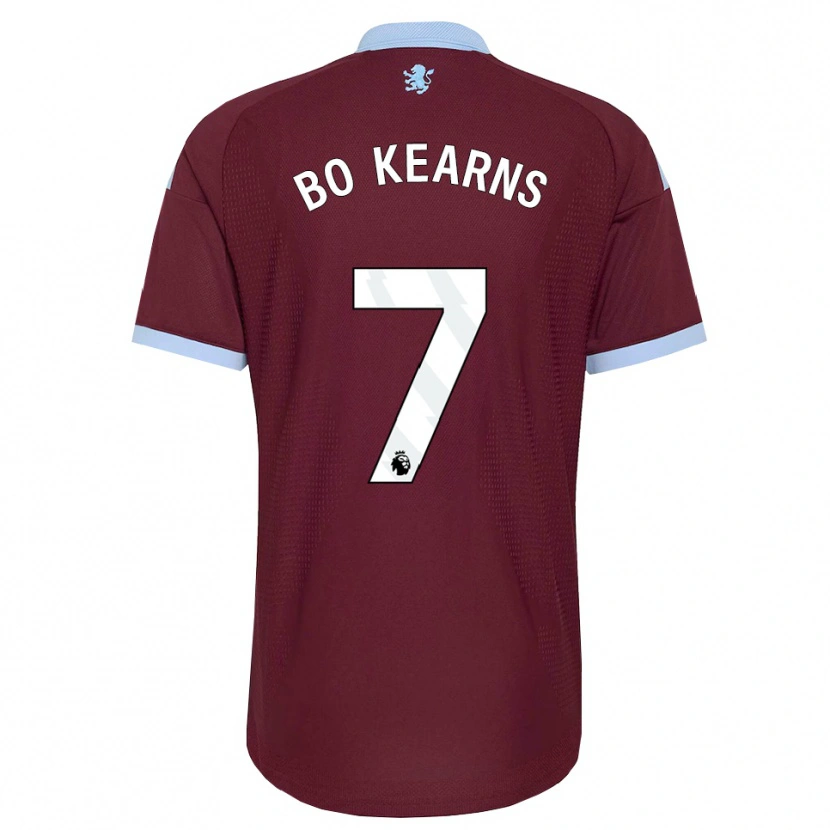Danxen Bambino Maglia Missy Bo Kearns #7 Blu Fiordaliso Borgogna Kit Gara Home 2026/27 Maglietta