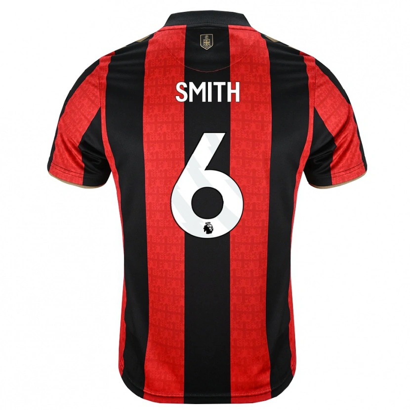 Danxen Bambino Maglia Maisy Smith #6 Oroscuro Rosso Nero Kit Gara Home 2026/27 Maglietta