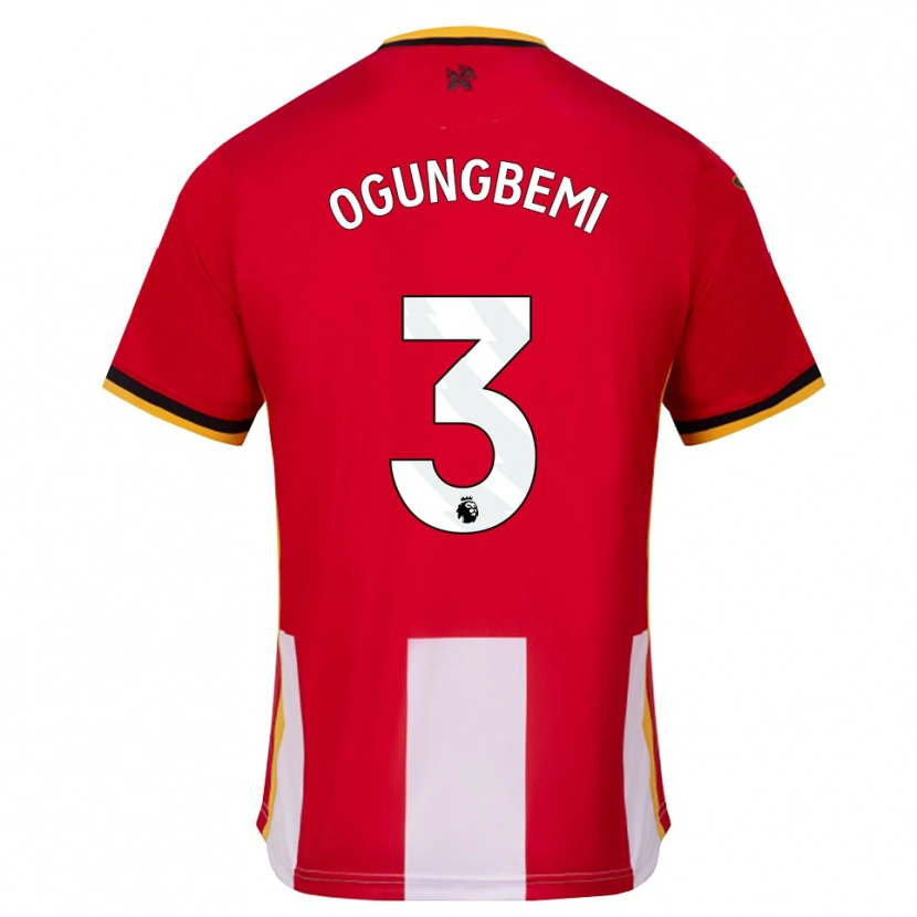 Danxen Bambino Maglia Nathaniel Ogungbemi #3 Giallo Nero Rosso Kit Gara Home 2026/27 Maglietta