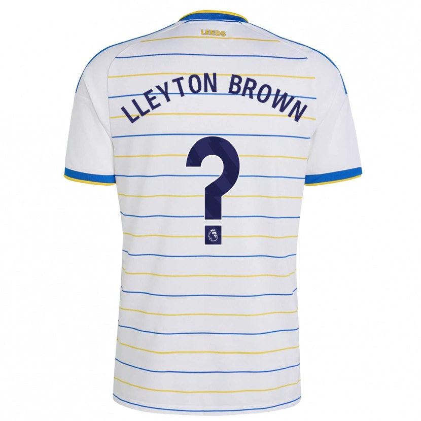 Danxen Bambino Maglia Lleyton Brown #0 Rosso Giallo Blu Kit Gara Home 2026/27 Maglietta