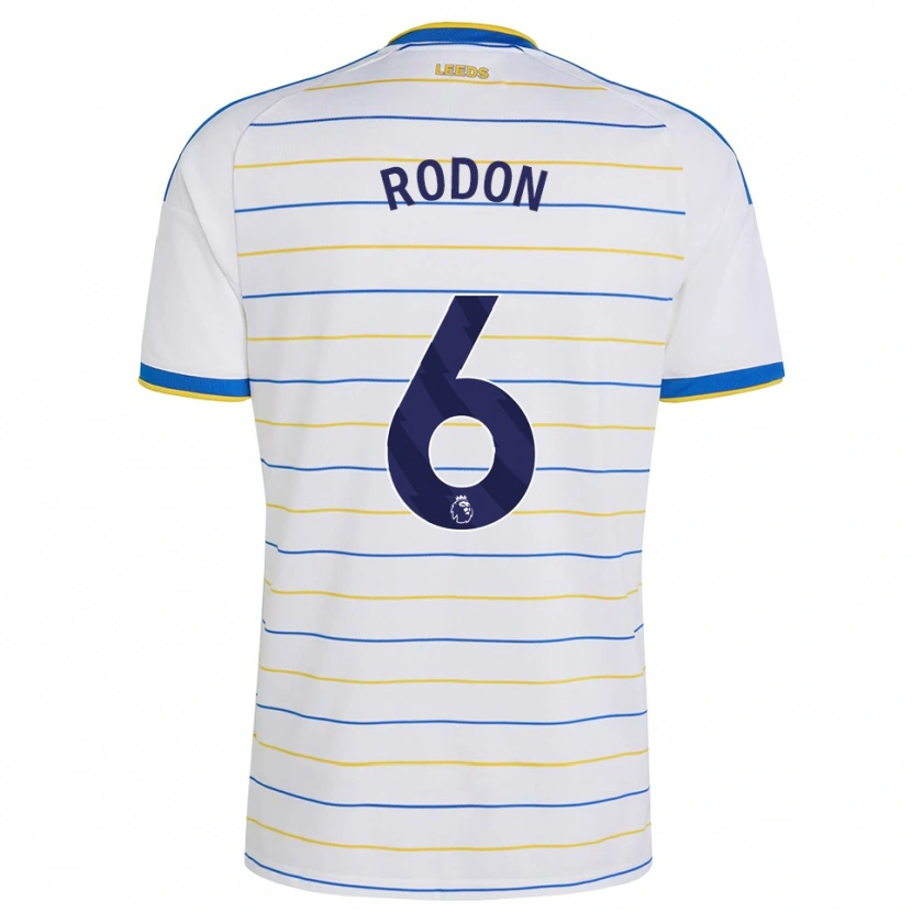 Danxen Bambino Maglia Joe Rodon #6 Rosso Giallo Blu Kit Gara Home 2026/27 Maglietta