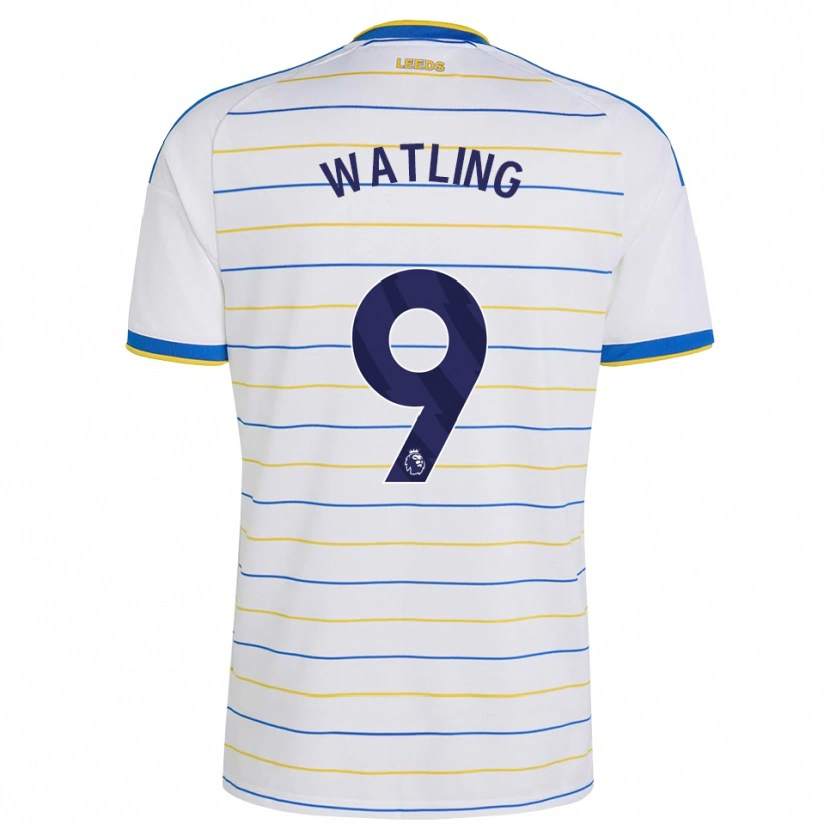 Danxen Bambino Maglia Bailey Watling #9 Rosso Giallo Blu Kit Gara Home 2026/27 Maglietta