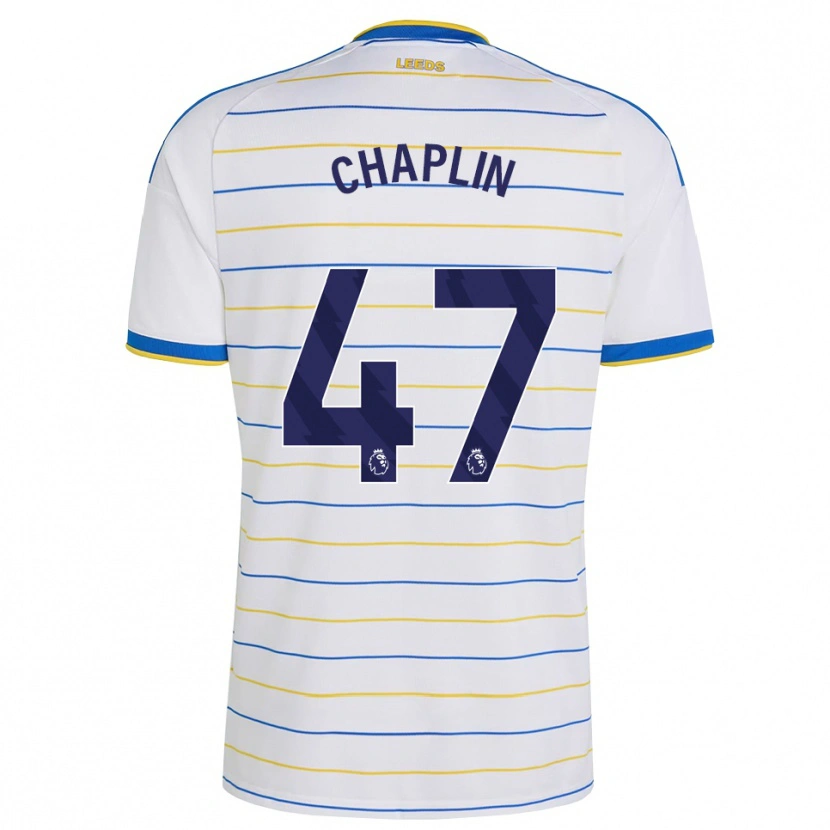 Danxen Bambino Maglia Rhys Chadwick #47 Rosso Giallo Blu Kit Gara Home 2026/27 Maglietta