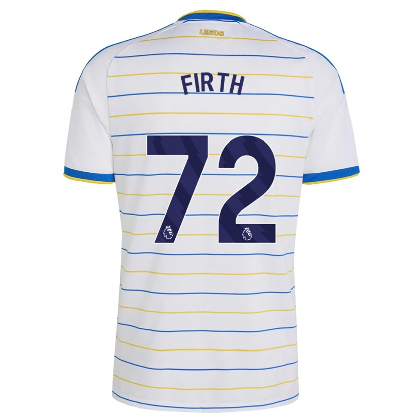 Danxen Bambino Maglia Will Firth #72 Rosso Giallo Blu Kit Gara Home 2026/27 Maglietta