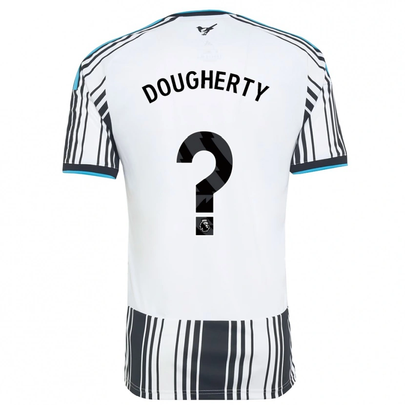 Danxen Bambino Maglia Ryan Dougherty #0 Azzurro Nero Bianco Kit Gara Home 2026/27 Maglietta