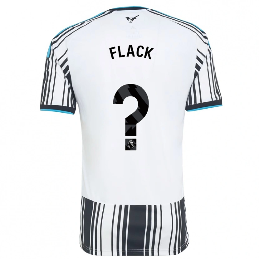 Danxen Bambino Maglia Lucas Flack #0 Azzurro Nero Bianco Kit Gara Home 2026/27 Maglietta