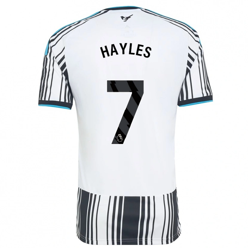 Danxen Bambino Maglia Shania Hayles #7 Azzurro Nero Bianco Kit Gara Home 2026/27 Maglietta