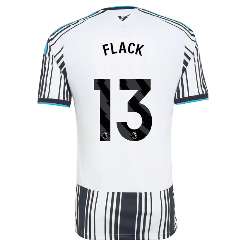 Danxen Bambino Maglia Lucas Flack #13 Azzurro Nero Bianco Kit Gara Home 2026/27 Maglietta