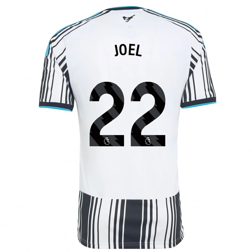 Danxen Bambino Maglia Lois Joel #22 Azzurro Nero Bianco Kit Gara Home 2026/27 Maglietta