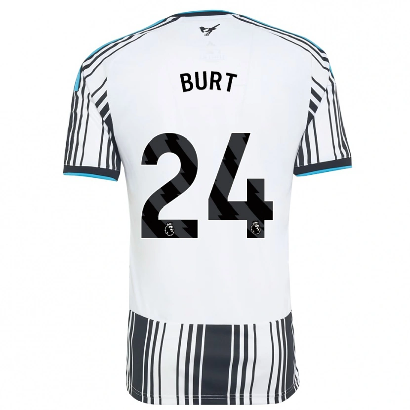 Danxen Bambino Maglia Daisy Burt #24 Azzurro Nero Bianco Kit Gara Home 2026/27 Maglietta