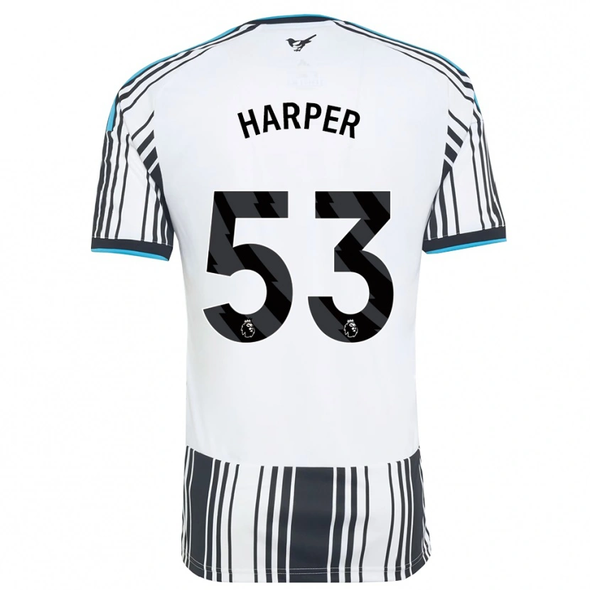 Danxen Bambino Maglia Fraser Harper #53 Azzurro Nero Bianco Kit Gara Home 2026/27 Maglietta