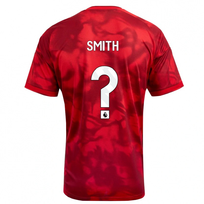 Danxen Bambino Maglia Kirsty Smith #0 Cremisi Bianco Kit Gara Home 2026/27 Maglietta