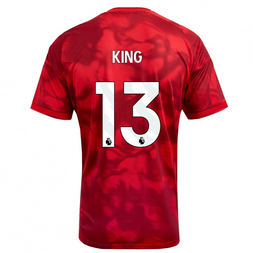 Danxen Bambino Maglia Leo King #13 Cremisi Bianco Kit Gara Home 2026/27 Maglietta
