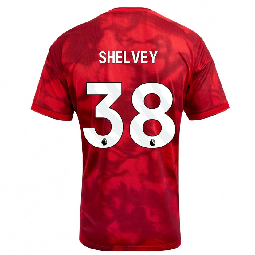 Danxen Bambino Maglia George Shelvey #38 Cremisi Bianco Kit Gara Home 2026/27 Maglietta