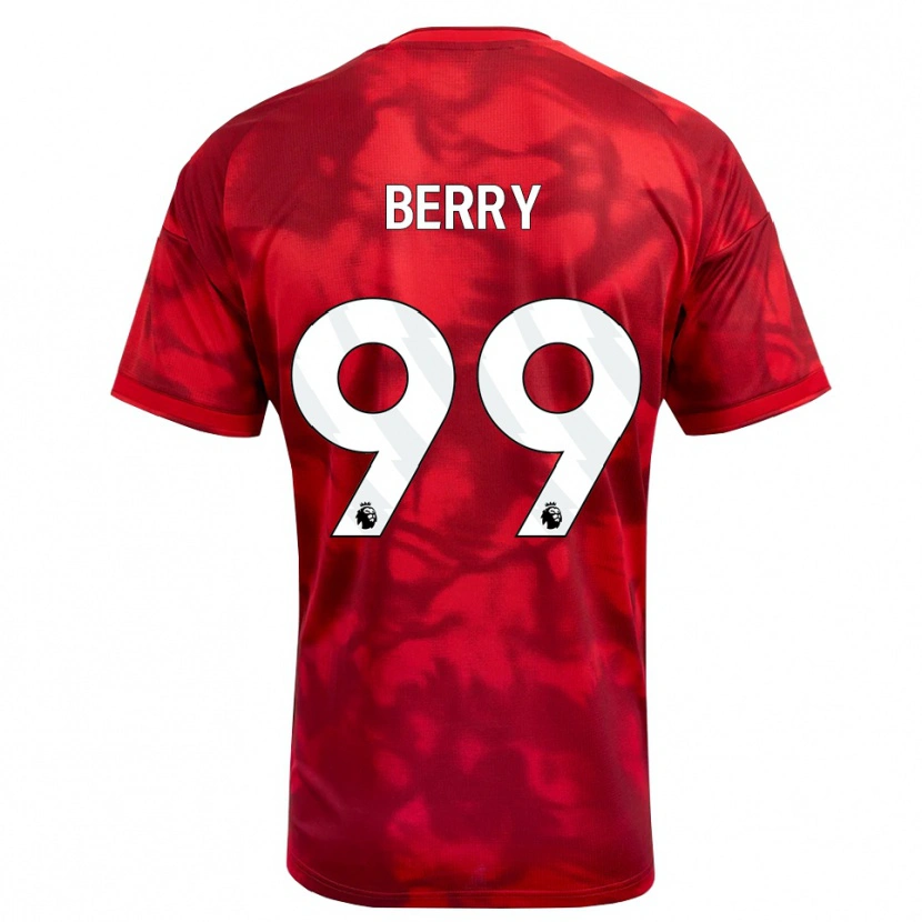 Danxen Bambino Maglia Adam Berry #99 Cremisi Bianco Kit Gara Home 2026/27 Maglietta