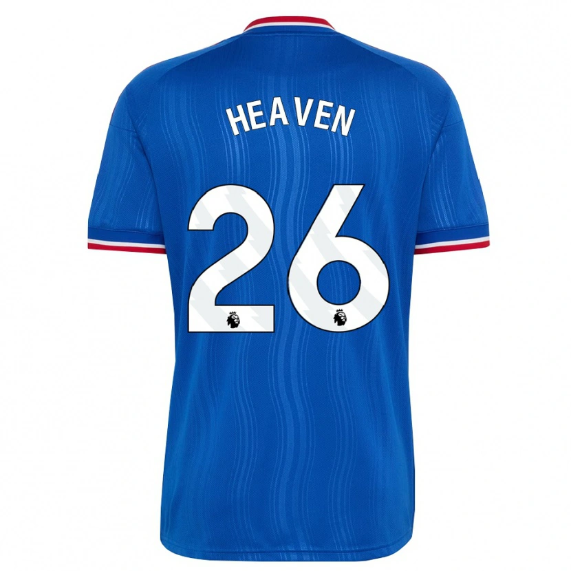 Danxen Bambino Maglia Ayden Heaven #26 Blu Bianco Rosso Kit Gara Away 2026/27 Maglietta