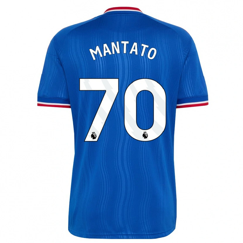 Danxen Bambino Maglia Bendito Mantato #70 Blu Bianco Rosso Kit Gara Away 2026/27 Maglietta