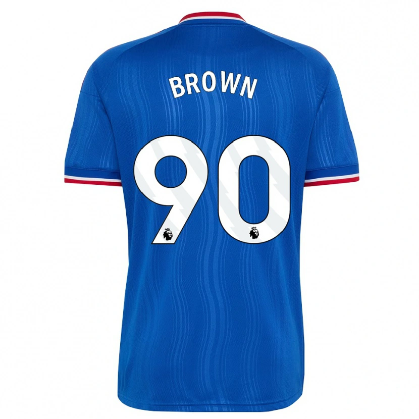 Danxen Bambino Maglia Nathaniel-Junior Brown #90 Blu Bianco Rosso Kit Gara Away 2026/27 Maglietta