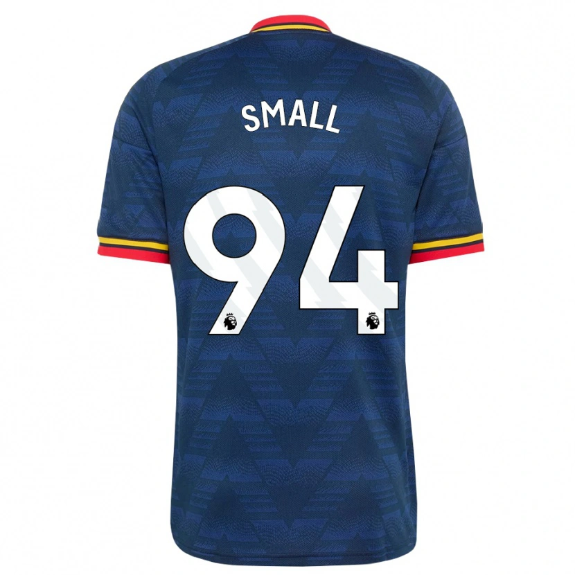 Danxen Bambino Maglia Coby Small #94 Blu Notte Giallo Rosso Kit Gara Away 2026/27 Maglietta