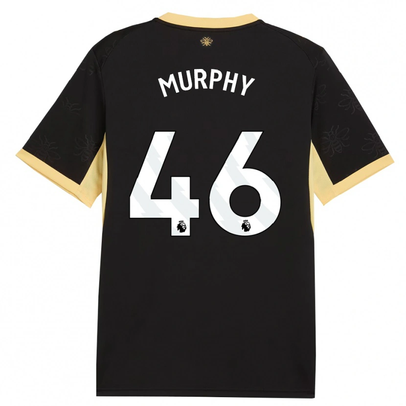 Danxen Bambino Maglia Lily Murphy #46 Giallo Nero Kit Gara Away 2026/27 Maglietta