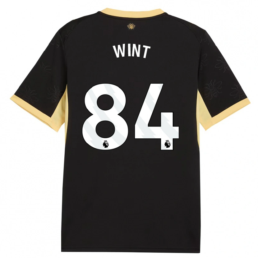 Danxen Bambino Maglia Jack Wint #84 Giallo Nero Kit Gara Away 2026/27 Maglietta