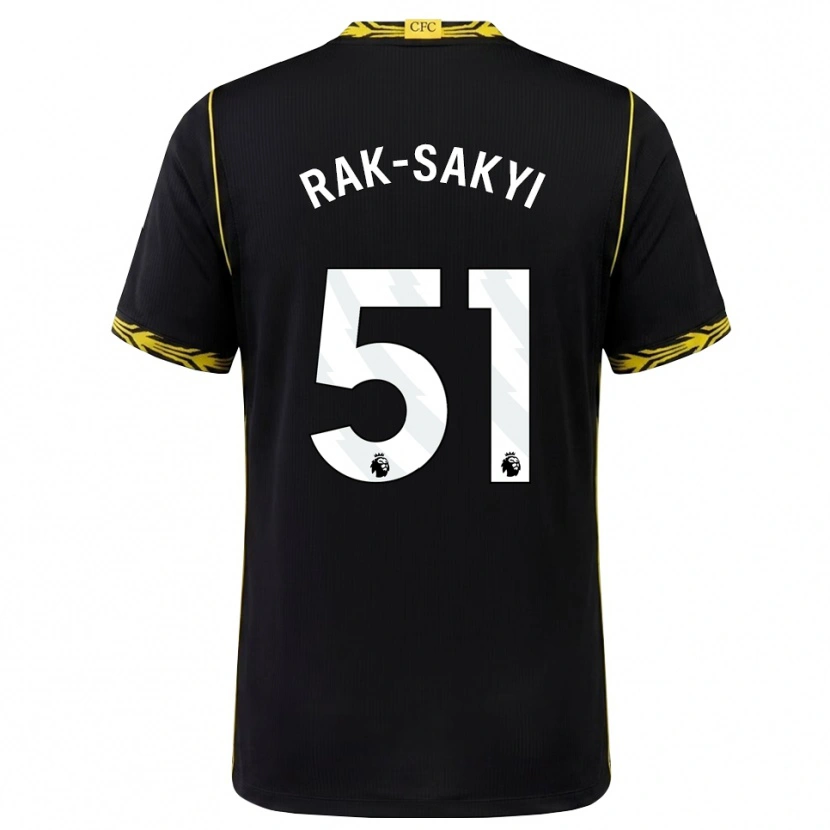 Danxen Bambino Maglia Sam Rak-Sakyi #51 Giallo Nero Kit Gara Away 2026/27 Maglietta