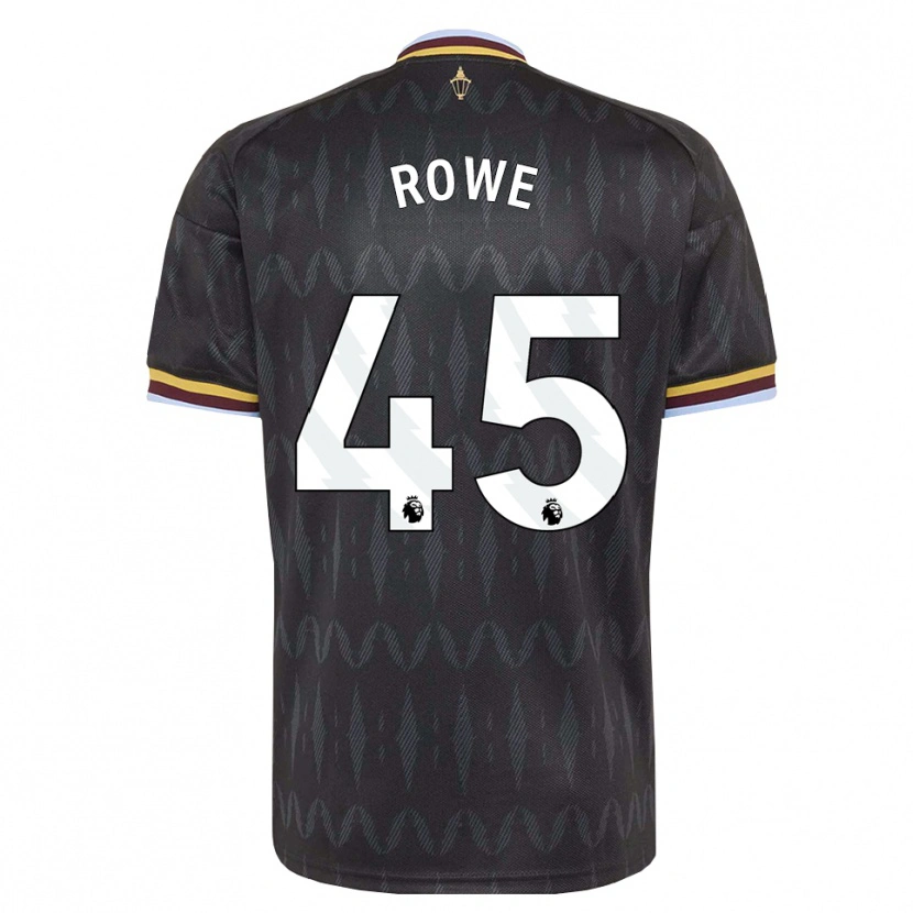 Danxen Bambino Maglia Triston Rowe #45 Blu Fiordaliso Nero Giallo Kit Gara Away 2026/27 Maglietta