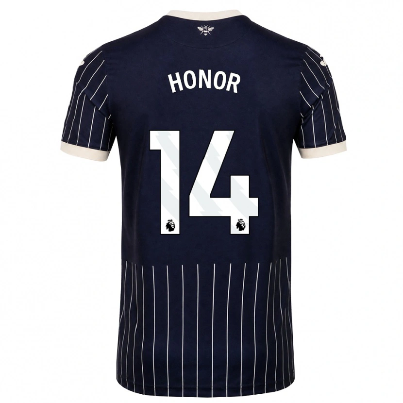 Danxen Bambino Maglia Otis Honor #14 Bianco Nero Kit Gara Away 2026/27 Maglietta