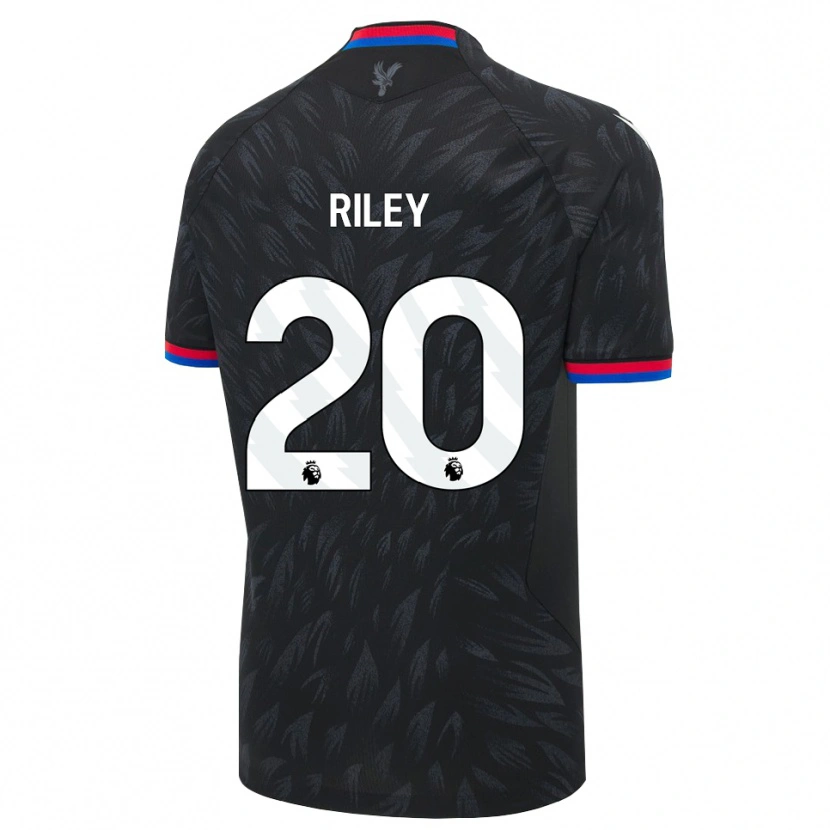 Danxen Bambino Maglia Indiah-Paige Riley #20 Nero Blu Rosso Kit Gara Away 2026/27 Maglietta