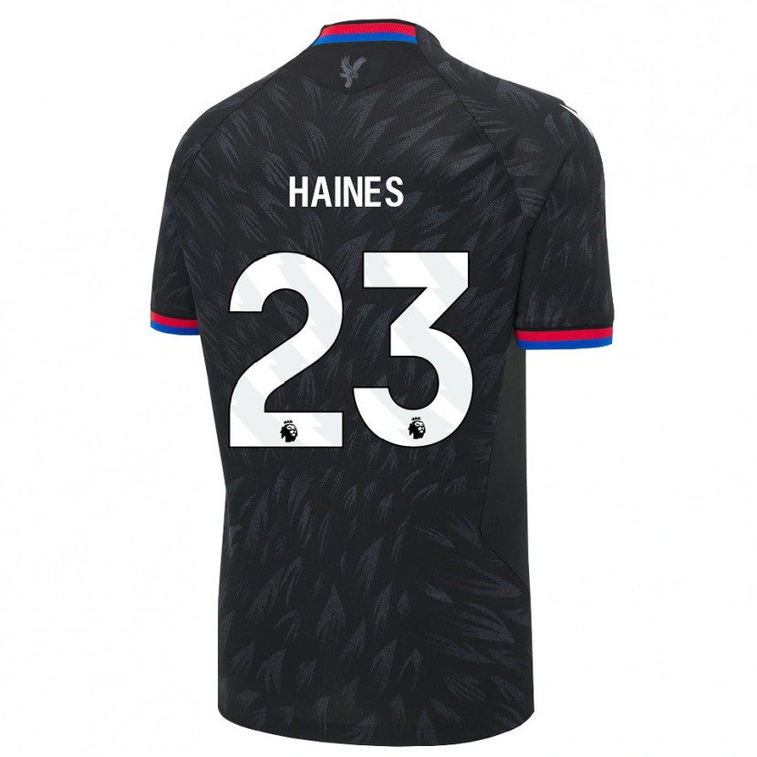 Danxen Bambino Maglia Coral-Jade Haines #23 Nero Blu Rosso Kit Gara Away 2026/27 Maglietta