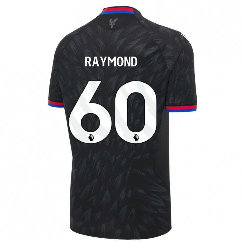 Danxen Bambino Maglia Jadan Raymond #60 Nero Blu Rosso Kit Gara Away 2026/27 Maglietta