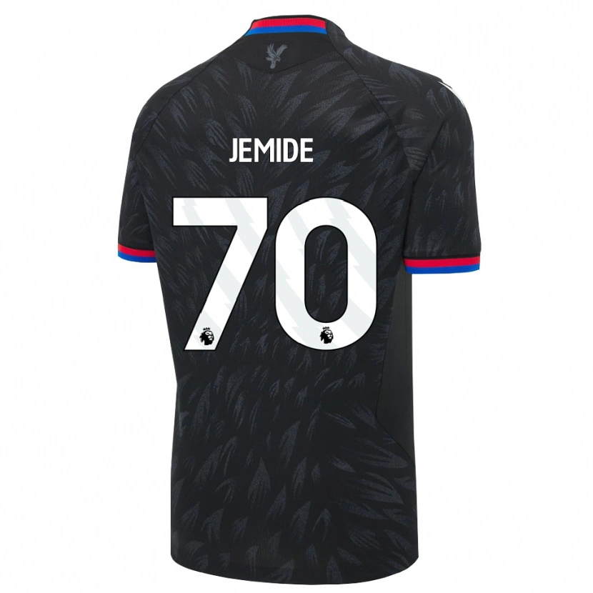 Danxen Bambino Maglia Mofe Jemide #70 Nero Blu Rosso Kit Gara Away 2026/27 Maglietta