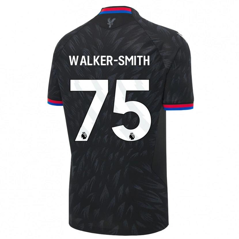 Danxen Bambino Maglia Charlie Walker-Smith #75 Nero Blu Rosso Kit Gara Away 2026/27 Maglietta