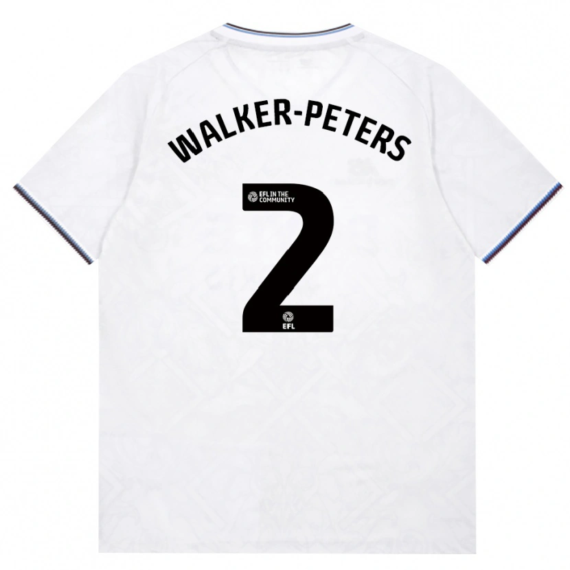 Danxen Bambino Maglia Kyle Walker-Peters #2 Borgogna Bianco Kit Gara Away 2026/27 Maglietta