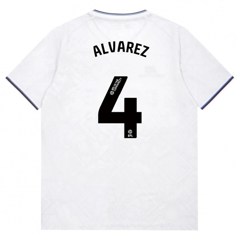 Danxen Bambino Maglia Edson Álvarez #4 Borgogna Bianco Kit Gara Away 2026/27 Maglietta
