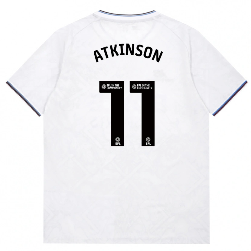 Danxen Bambino Maglia Izzy Atkinson #11 Borgogna Bianco Kit Gara Away 2026/27 Maglietta