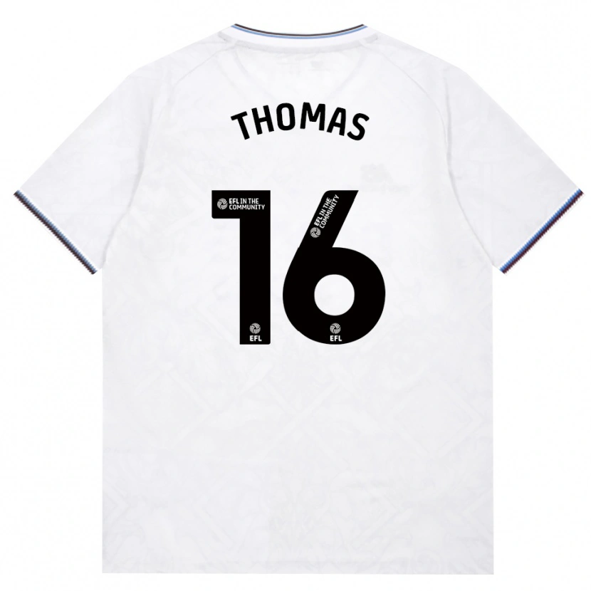 Danxen Bambino Maglia Isaac Thomas #16 Borgogna Bianco Kit Gara Away 2026/27 Maglietta
