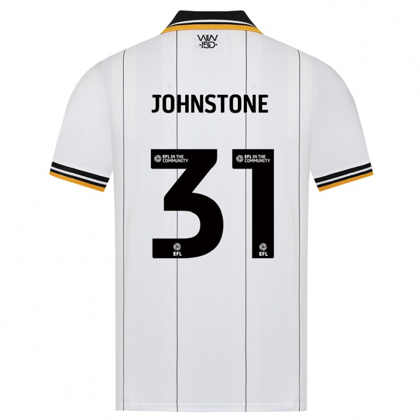 Danxen Bambino Maglia Sam Johnstone #31 Arancione Bianco Nero Kit Gara Away 2026/27 Maglietta