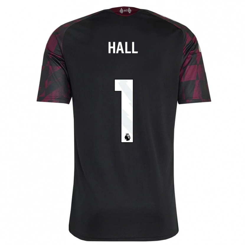 Danxen Bambino Maglia Bailey Hall #1 Bianco Nero Viola Kit Gara Third 2026/27 Maglietta