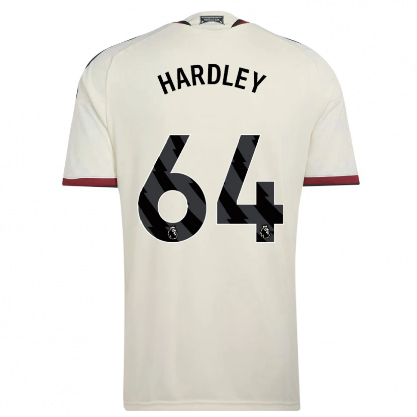 Danxen Bambino Maglia Bjorn Hardley #64 Beige Nero Rosso Kit Gara Third 2026/27 Maglietta
