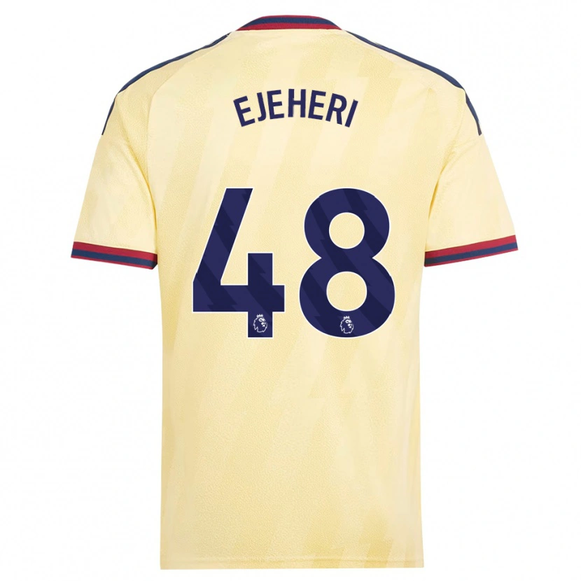 Danxen Bambino Maglia Ovie Ejeheri #48 Giallo Chiaro Blu Notte Kit Gara Third 2026/27 Maglietta