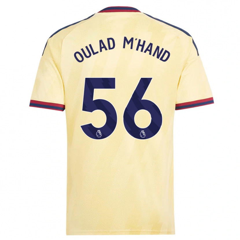 Danxen Bambino Maglia Salah-Eddine Oulad M'hand #56 Giallo Chiaro Blu Notte Kit Gara Third 2026/27 Maglietta