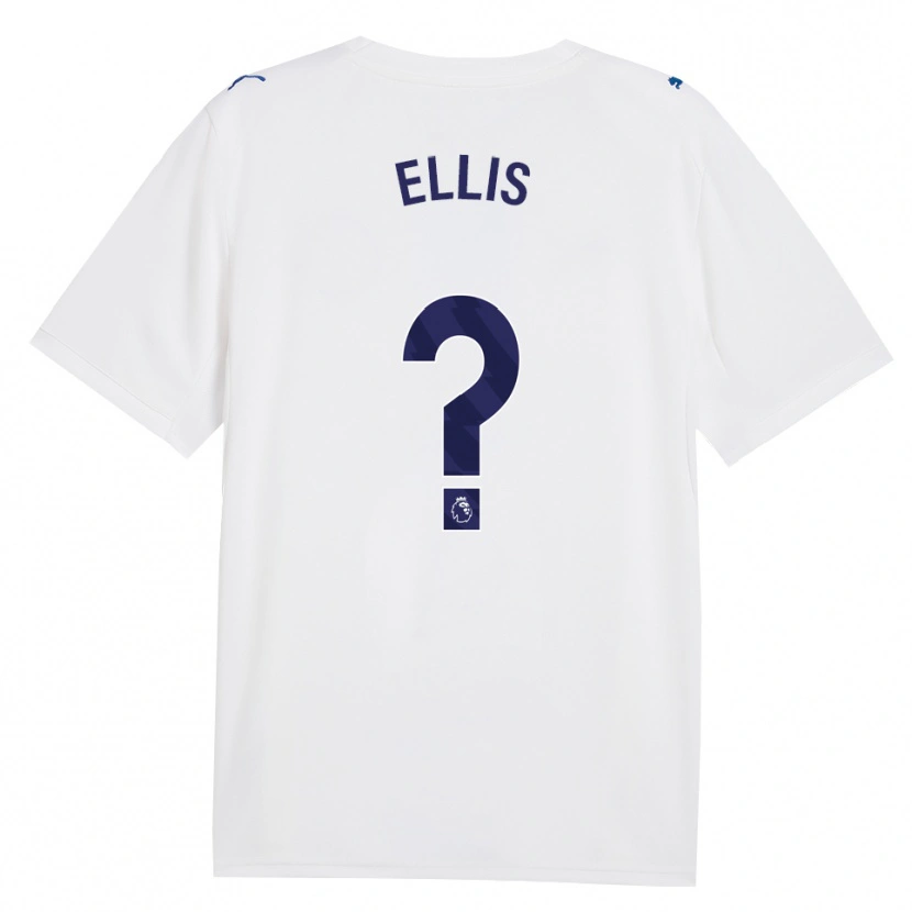 Danxen Bambino Maglia Mason Ellis #0 Blu Scuro Bianco Kit Gara Third 2026/27 Maglietta