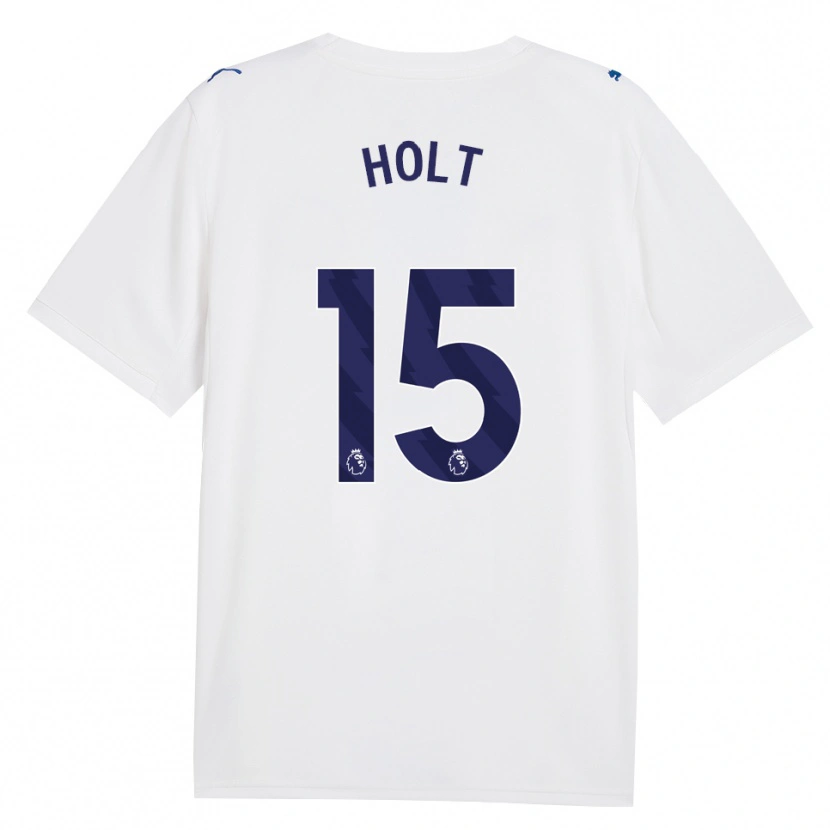 Danxen Bambino Maglia Charlie Holt #15 Blu Scuro Bianco Kit Gara Third 2026/27 Maglietta